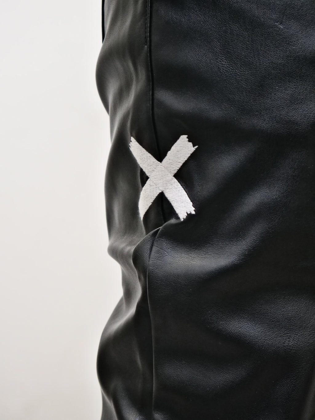 Red Label Apex Leather Denim (skinny's)